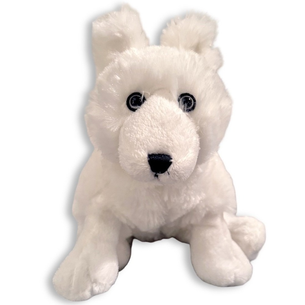 Ganz Webkinz Arctic Fox Plush White Retired HM210 Stamped TS2841 No Code